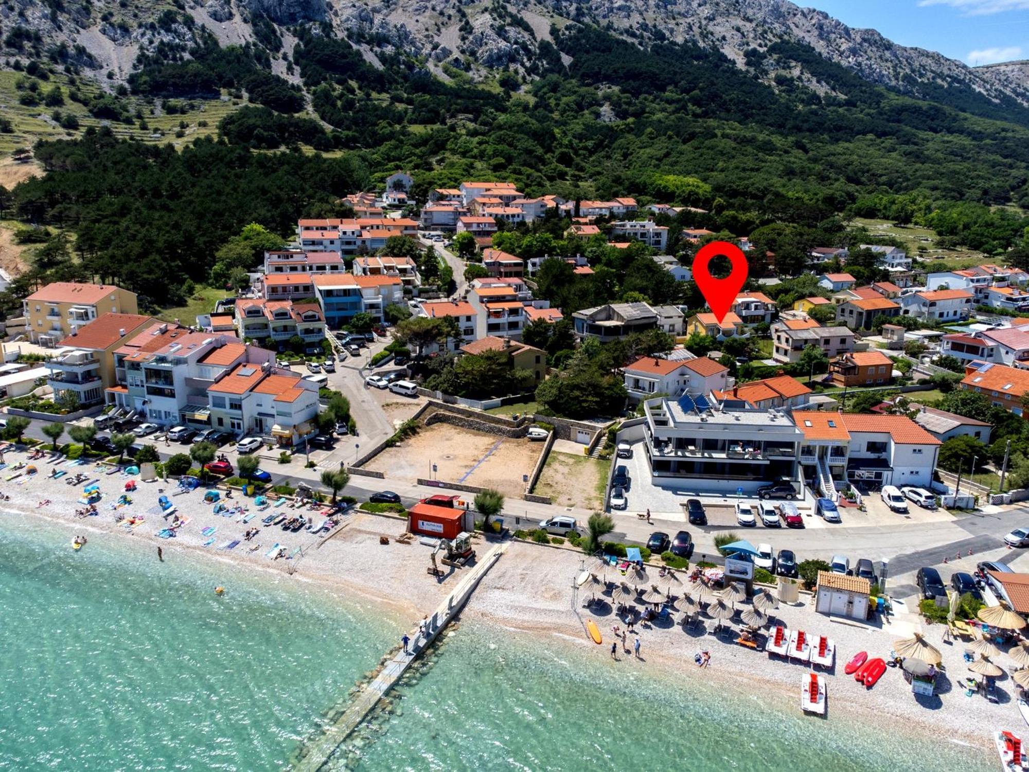 Apartments Bianca Baška Exterior foto